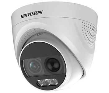 HDTVI-камера Hikvision DS-2CE72DFT-PIRXOF (2.8мм) 2Мп ColorVu Turbo HD з PIR та сиреной фото 1