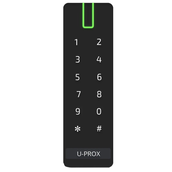 U-Prox SE keypad Универсальный мультиформатный считыватель идентификаторов с клавиатурой и поддержкой OSDP
