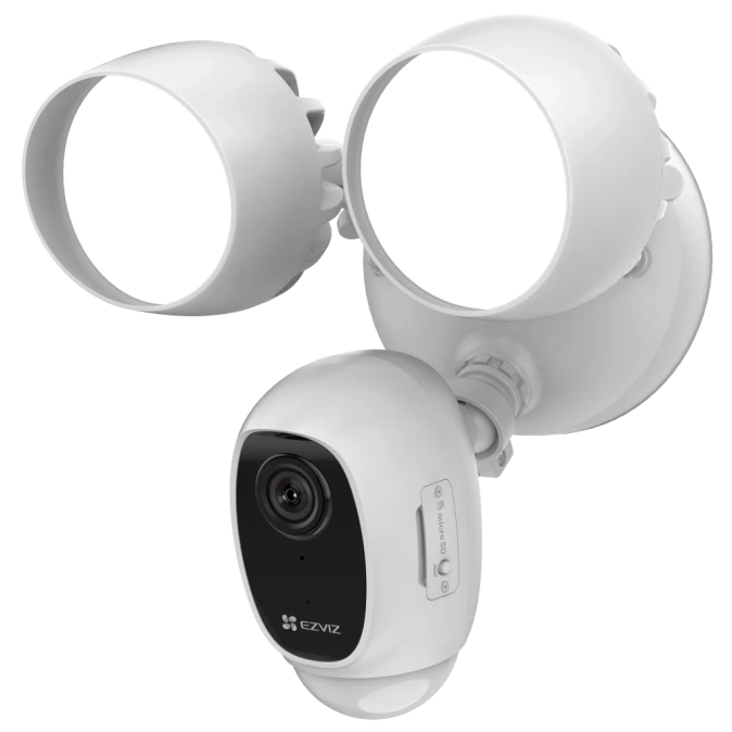 IP-камера Ezviz CS-LC1C-A0-1F2WPFRL (2.8мм) 2МП Wi-Fi камера EZVIZ з освітленням і сиреною