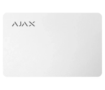 Ajax Pass white (10pcs) безконтактна картка керування фото 1