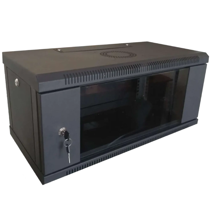Hypernet WMNC-4U-FLAT-BLACK Шкаф коммутационный настенный 4U 600x450