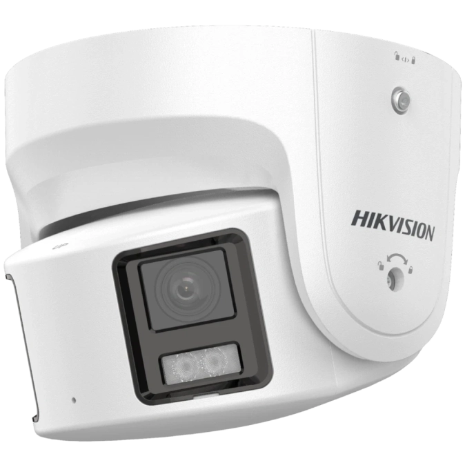 IP-камера Hikvision DS-2CD3387G2P-LSU/SL (C) (4мм) 8 МП панорамна ColorVu фото 1