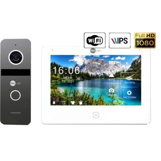 Neolight NeoKIT HD Pro WF Graphite Комплект відеодомофону