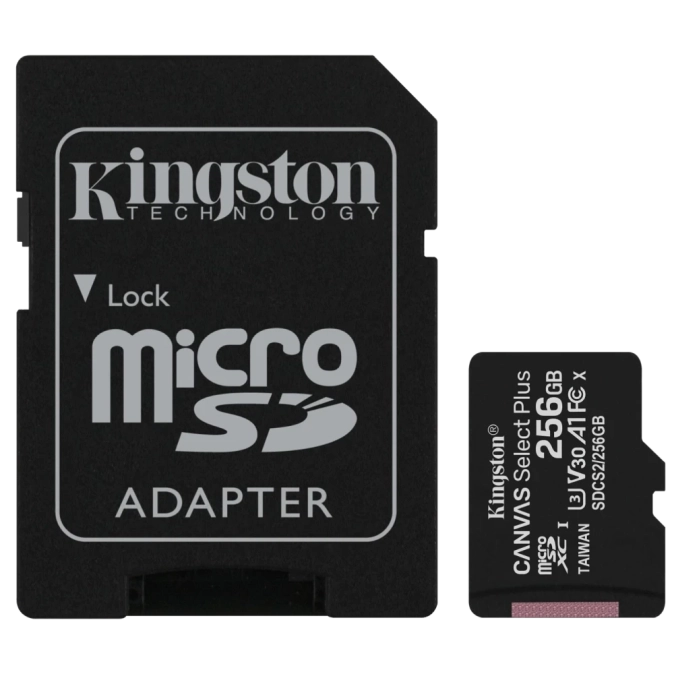 Kingston 256GB microSDXC Карта пам’яті