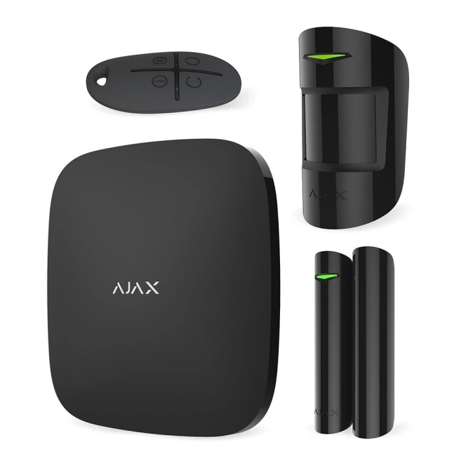 HubKit Plus (black) Комплект бездротової сигналізації Ajax фото 1
