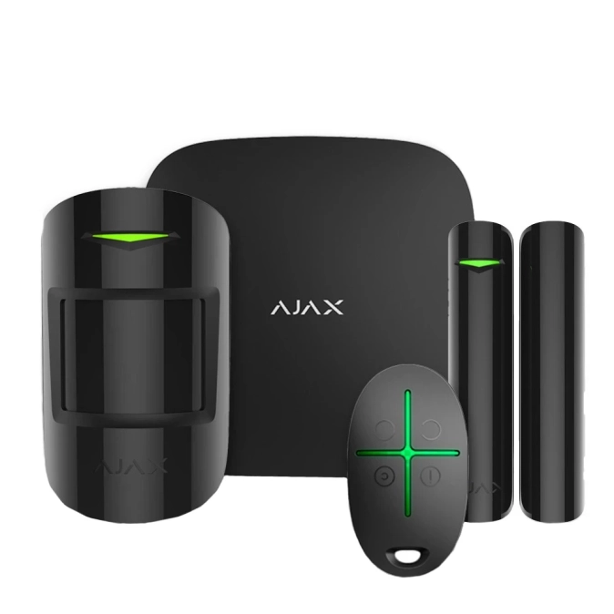 Ajax StarterKit 2 (8EU) black Комплект охоронної сигналізації фото 1
