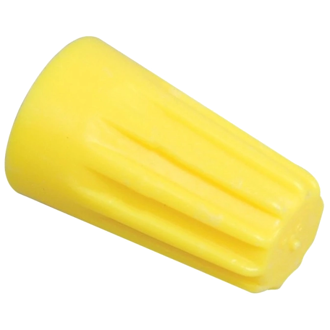 ІЕК СИЗ-1 1.0-3.0 Ковпачок ізоляційний жовтий (100 шт) фото 1